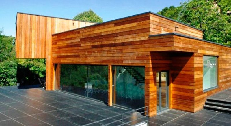 casas de madera modernas